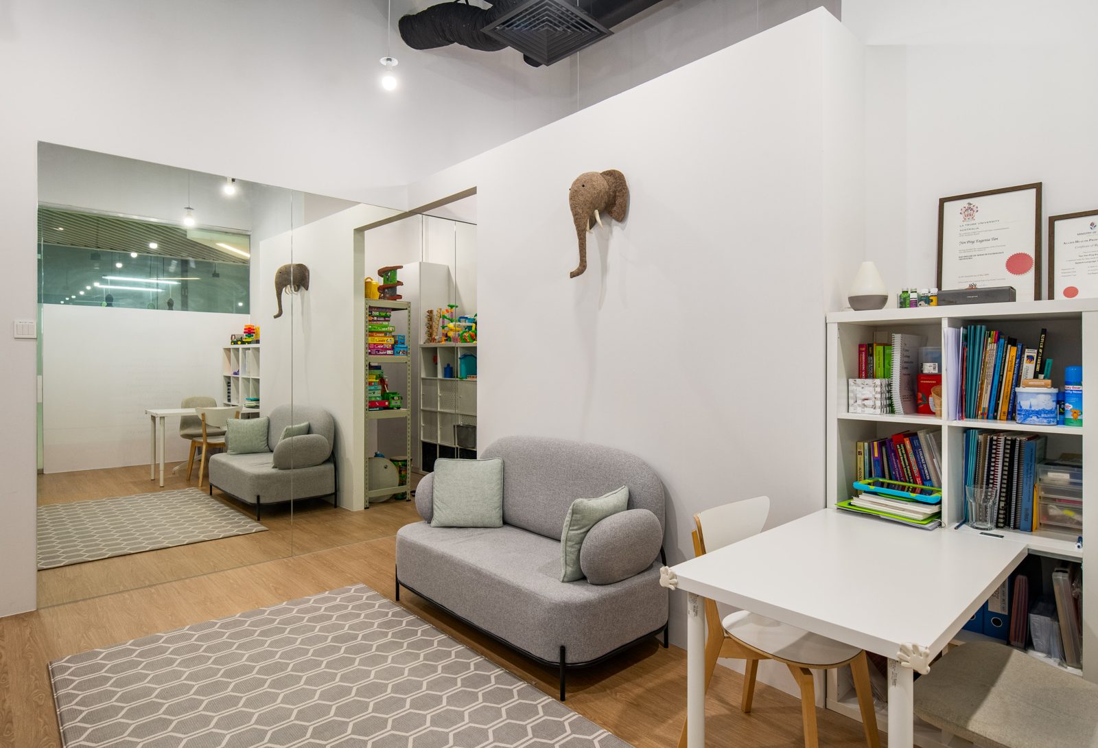 Inside the Little Marvels clinic space at Citygate